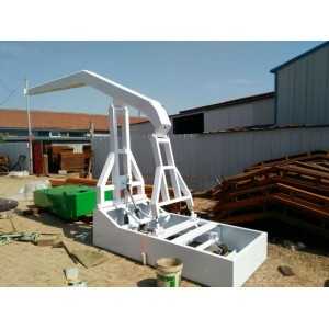 電動液壓籃球架組裝調試 電動液壓籃球架組裝調試