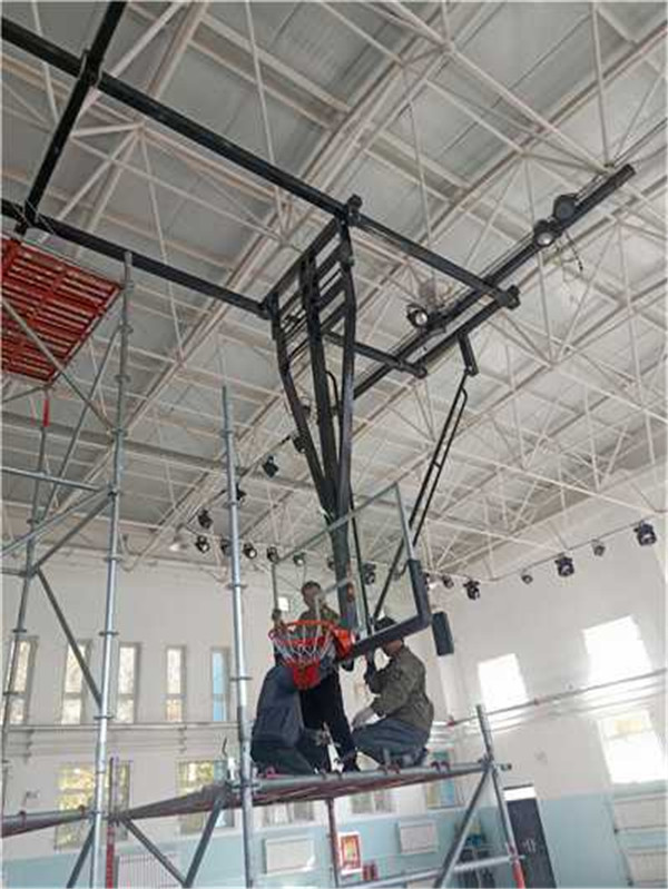 懸空式液壓籃球架 懸空式液壓籃球架